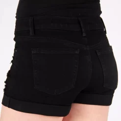 Wax Jean Evelina farkkushortsit musta