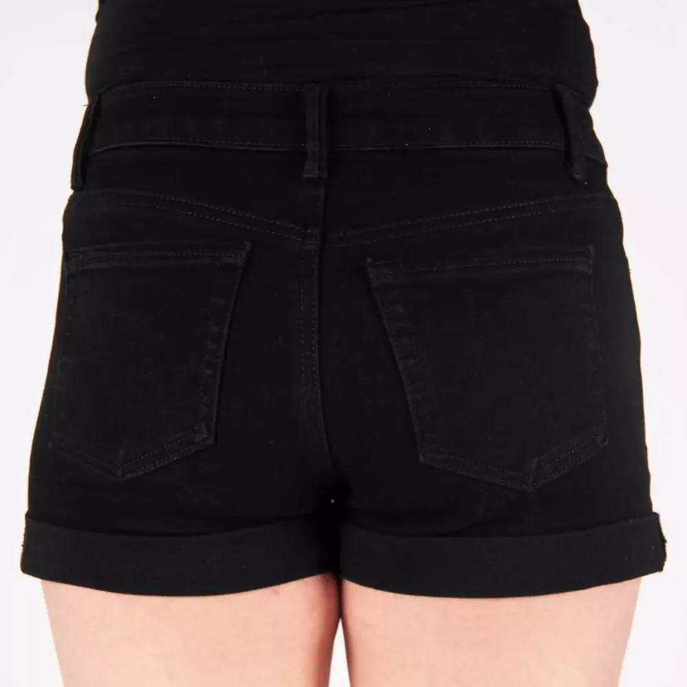 Wax Jean Evelina farkkushortsit musta
