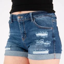 Wax Jean Evelina farkkushortsit tummansininen