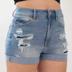 Wax Jean Gida farkkushortsit light blue