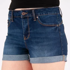 Wax Jean Greta Push Up farkkushortsit t.sininen