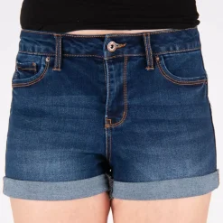 Wax Jean Greta Push Up farkkushortsit t.sininen