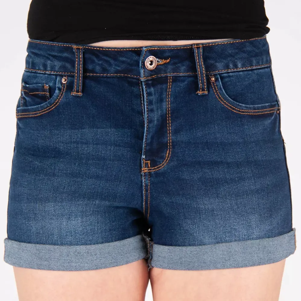 Wax Jean Greta Push Up farkkushortsit t.sininen