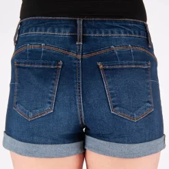 Wax Jean Greta Push Up farkkushortsit t.sininen