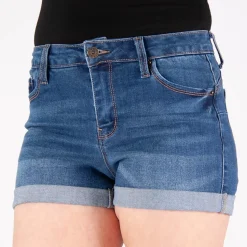 Wax Jean Greta Push Up farkkushortsit sininen