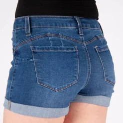 Wax Jean Greta Push Up farkkushortsit sininen
