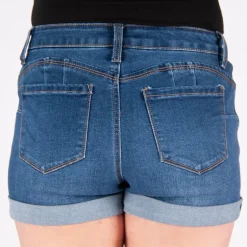 Wax Jean Greta Push Up farkkushortsit sininen