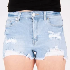 Wax Jean Sofiia farkkushortsit vaaleansininen