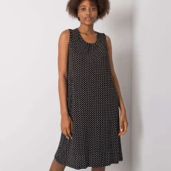 Wear On Chanda mekko pilkullinen musta