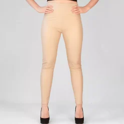 Willow leatherlook leggingsit beige