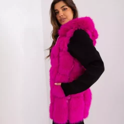 Wool Fashion Aisla keinoturkisliivi magenta