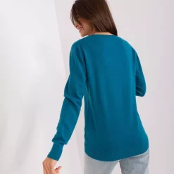 Wool Fashion Emila neulospaita petrooli