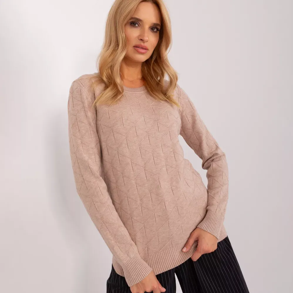 Wool Fashion Emila neulospaita v.ruskea