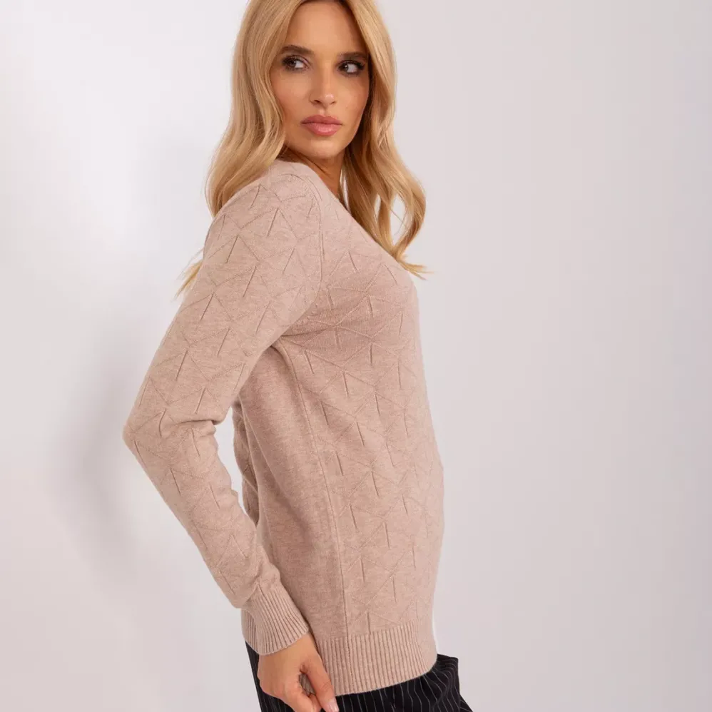 Wool Fashion Emila neulospaita v.ruskea