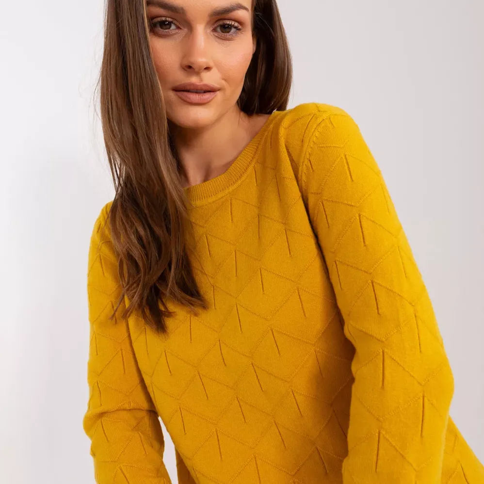 Wool Fashion Emila neulospaita mustard