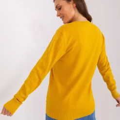 Wool Fashion Emila neulospaita mustard