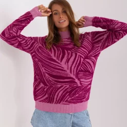 Wool Fashion Lorna neulepaita violetti