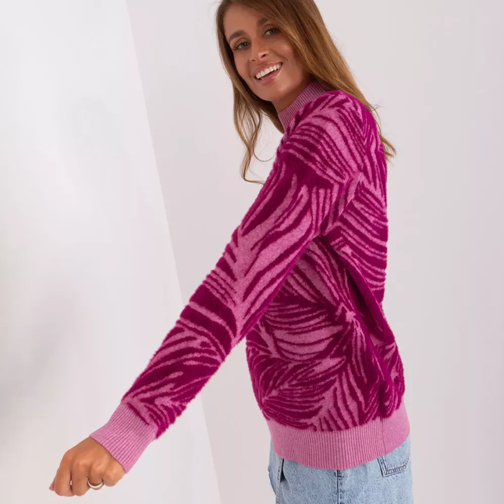 Wool Fashion Lorna neulepaita violetti