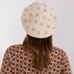Wool Fashion neulebaskeri strasseilla beige