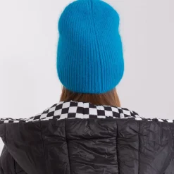Wool Fashion neulepipo strasseilla turkoosi