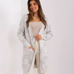 Wool Fashion Omar neuletakki v.harmaa