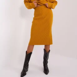 Wool Fashion Sela neulehame mustard