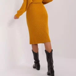 Wool Fashion Sela neulehame mustard