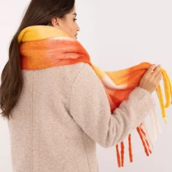 Wool Fashion suuri kaulahuivi oranssi