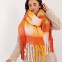 Wool Fashion suuri kaulahuivi oranssi