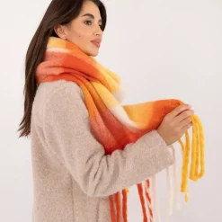 Wool Fashion suuri kaulahuivi oranssi