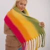 Wool Fashion suuri kaulahuivi värikäs