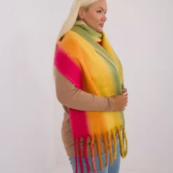 Wool Fashion suuri kaulahuivi värikäs