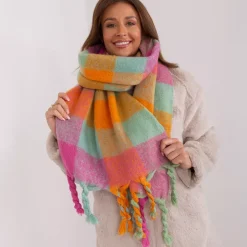 Wool Fashion suuri kaulahuivi värikäs