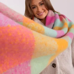 Wool Fashion suuri kaulahuivi värikäs