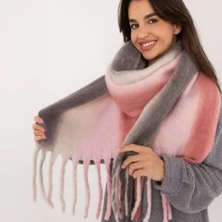 Wool Fashion suuri kaulahuivi roosa