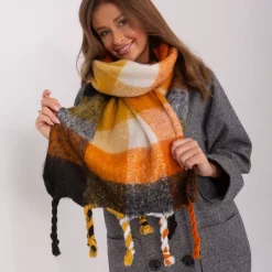 Wool Fashion suuri kaulahuivi oranssi
