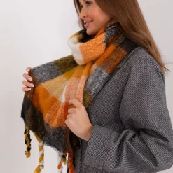Wool Fashion suuri kaulahuivi oranssi
