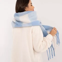 Wool Fashion suuri kaulahuivi vaaleansininen