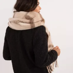 Wool Fashion suuri kaulahuivi ruskea
