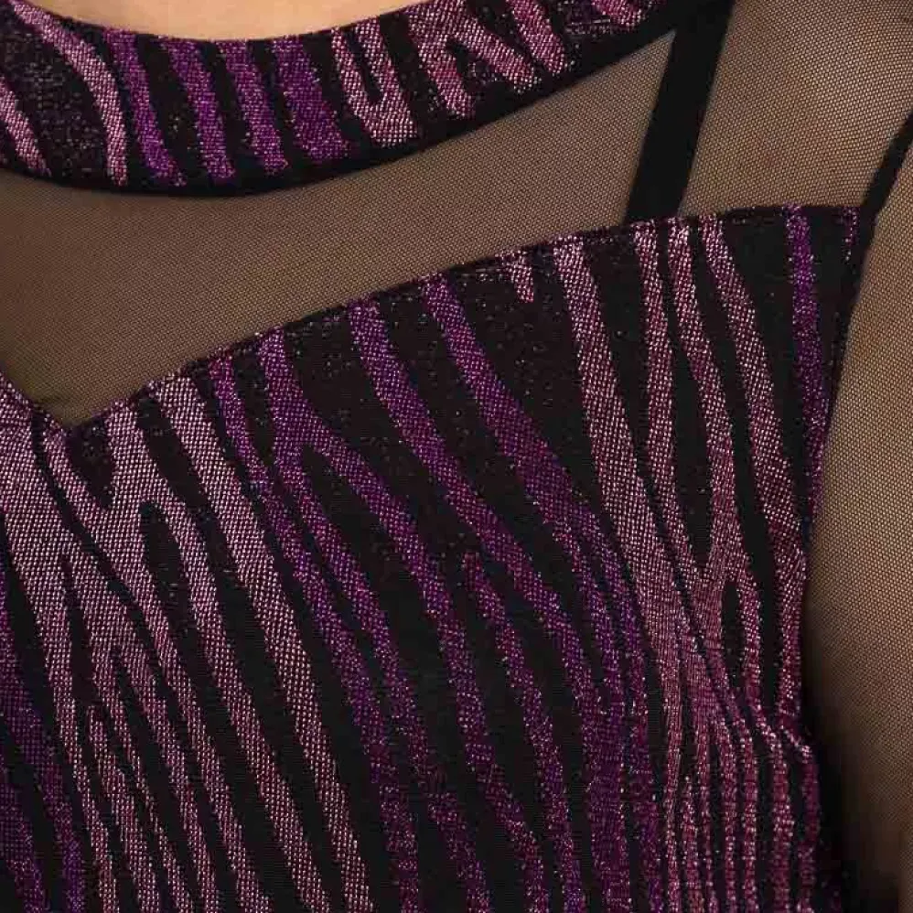 2W Paris Adele kimaltava paita magenta