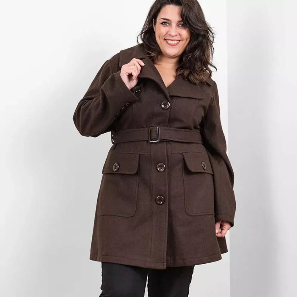 2W Paris Femme kangastakki t.ruskea