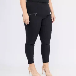 2W Paris Haya stretch-housut musta