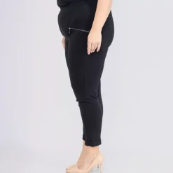 2W Paris Haya stretch-housut musta