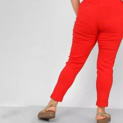 2W Paris Haya stretch-housut punainen