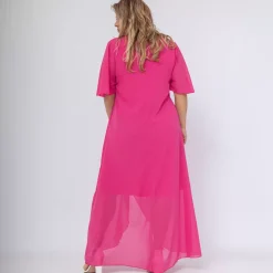 2W Paris Jenina sifonkimekko fuksia
