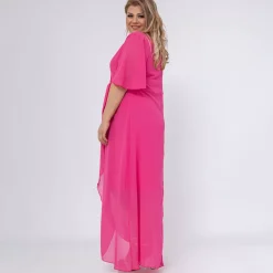 2W Paris Jenina sifonkimekko fuksia