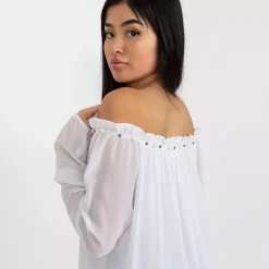 Yups Destiny off shoulder paita valkoinen