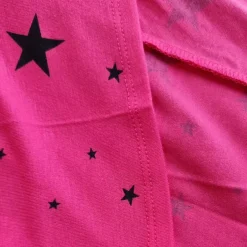 Zenana Alison kuvioitu t-paita fuksia