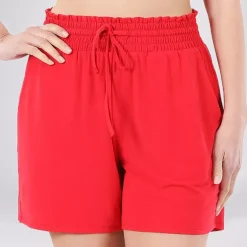 Zenana Danna shortsit punainen